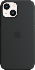 Apple iPhone 13 mini silikonikuori MagSafella, keskiyönsininen
