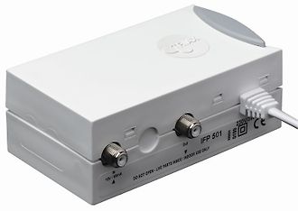 Triax IFP 501 230V -virtalähde UFO-antenneille verkkovirtakäyttöisiin järjestelmiin