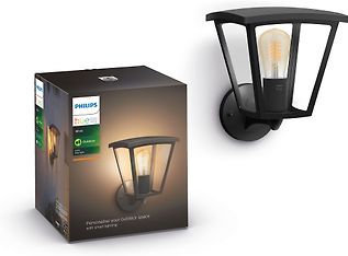 Philips Hue Inara Outdoor-älykäs lyhtyvalaisin, ylöspäin, musta, 30 cm, kuva 3