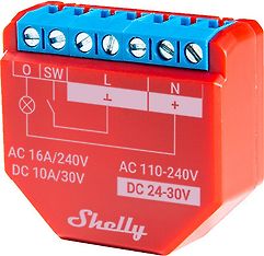 Shelly Plus 1PM -relekytkin Wi-Fi-verkkoon