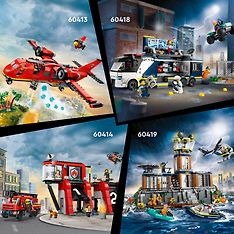 LEGO City Fire 60413  - Palokunnan pelastuslentokone, kuva 8