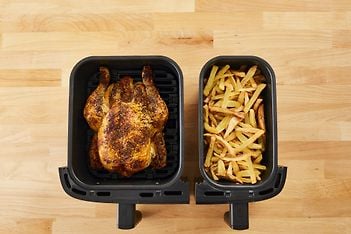 OBH Nordica Dual Easy Fry & Grill -airfryer, 8,3 l, kuva 15