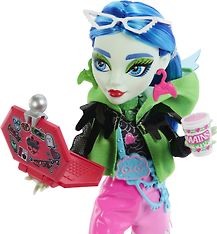 Monster High Skulltimate Secrets: Neon Frights Ghoulia - muotinukke, kuva 3