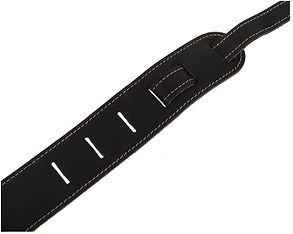 Fender Ball Glove Leather Strap -hihna, musta, kuva 3