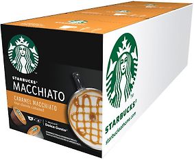 Starbucks Dolce Gusto Caramel Macchiato -kahvikapseli, 12 kpl, 3-PACK