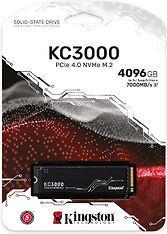 Kingston KC3000 4096 Gt M.2 SSD -kovalevy, kuva 4