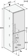 Miele KFN 4797 DD -jääkaappipakastin, teräs, 2m, kuva 14