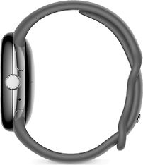 Google Pixel Watch WiFi  -älykello, 41 mm, Polished Silver / Charcoal, kuva 2