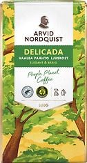 Arvid Nordquist Delicada -jauhettu kahvi, 500 g, 12-pack