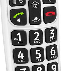 Doro PhoneEasy 100W Duo -langaton DECT-puhelin, valkoinen, kuva 10