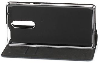 Wave BookCase -suojakotelo, Nokia 8, tummansininen, kuva 6