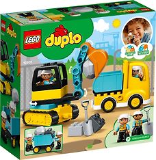 LEGO DUPLO Town 10931 - Kuorma-auto ja telakaivuri, kuva 10