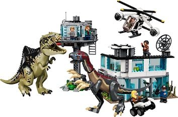 LEGO Jurassic World 76949 - Giganotosauruksen ja Therizinosauruksen hyökkäys, kuva 3