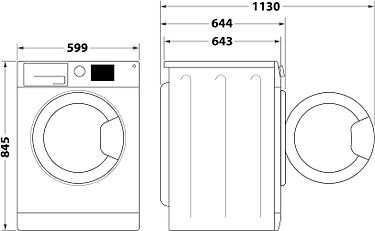 Whirlpool W8 W946WB EE -pyykinpesukone, kuva 12