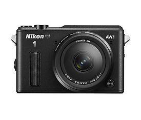 Nikon 1 AW 1 mikrojärjestelmäkamera + AW 11-27,5 mm objektiivi, musta