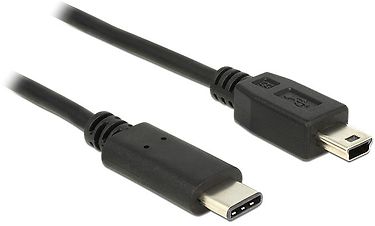 DeLOCK 1.0 m USB Type-C - USB 2.0 mini-B uros -kaapeli