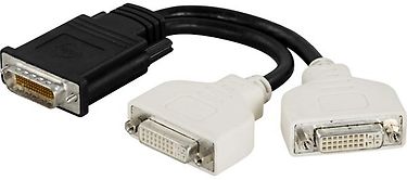 DELTACO DMS-59 - 2 x DVI-I  -adapteri