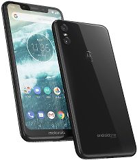 Motorola One 64 Gt -Android-puhelin, musta