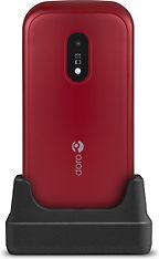 Doro 6041 -simpukkapuhelin, punainen / valkoinen, kuva 8