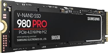 Samsung 980 PRO SSD 500 Gt M.2 -SSD-kovalevy