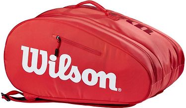 Wilson Padel Super Tour Bag -laukku, punainen