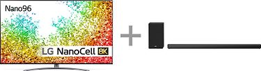 LG 75NANO966 75" 8K Ultra HD NanoCell LED -televisio + SN10Y soundbar -tuotepaketti