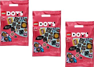 LEGO DOTS 41803 - DOTS-lisäsarja 8 – Kimalletta ja säihkettä, 3-PACK
