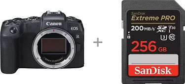 Canon EOS RP -mikrojärjestelmäkamera + 256 Gt muistikortti