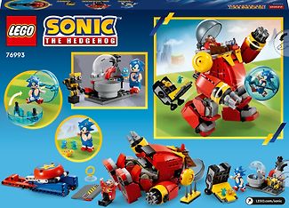 LEGO Sonic the Hedgehog 76993 - Sonic vs. tri Eggmanin Kuolemanmuna-robotti, kuva 16