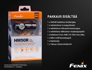 Fenix HM50R -otsalamppu, kuva 8