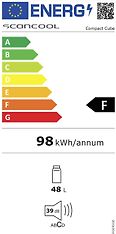 Scandomestic Compact Cube -jääkaappi, kuva 4