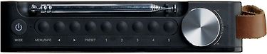 Lenco PDR-040 -kannettava FM-radio, ruskea/musta, kuva 4