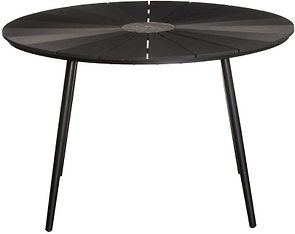 4Living Polywood -pöytä, 120 cm, musta, kuva 2