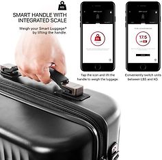 Heys Smart Luggage 76 cm -matkalaukku, hopea, kuva 5