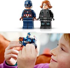 LEGO Super Heroes Marvel 76260 - Black Widow ja Captain America moottoripyörineen, kuva 5