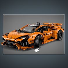 LEGO Technic 42196  - Lamborghini Huracán Tecnica Orange, kuva 4
