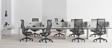 Herman Miller Cosm High-Back -työtuoli, graphite, kuva 3