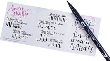 Tombow Lettering Set -kynäsetti, 6-osainen, kuva 4