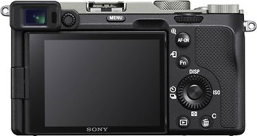 Sony A7C -järjestelmäkamera + 28 - 60 mm objektiivi, hopea, kuva 2