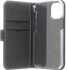 Insmat Exclusive Flip Case lompakkokotelo, iPhone 12 mini, musta, kuva 3