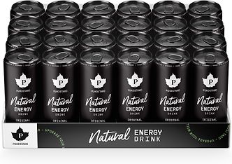 Puhdistamo Natural Energy Drink Original -energiajuoma, 330 ml, 24-pack
