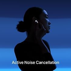 Apple AirPods 4 -nappikuulokkeet aktiivisella melunvaimennuksella (MXP93), kuva 3