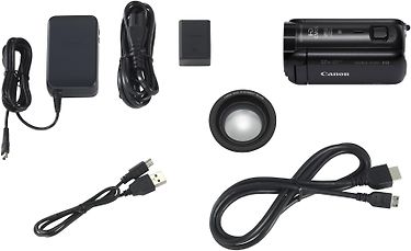 Canon LEGRIA HF R88 -videokamera, musta, kuva 5