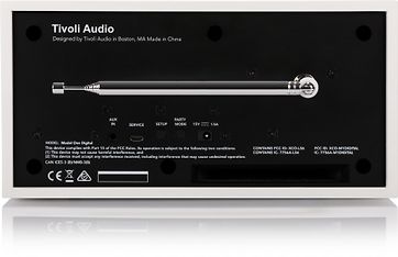 Tivoli Audio Model One Digital -pöytäradio, valkoinen, kuva 2