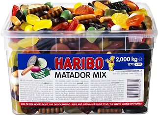 HARIBO Matador Mix -irtomakeinen, 2,0 kg