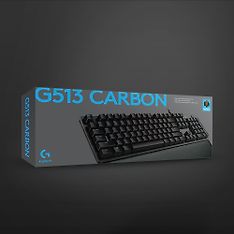 Logitech G513 Carbon -pelinäppäimistö, GX Red -kytkimet, kuva 10