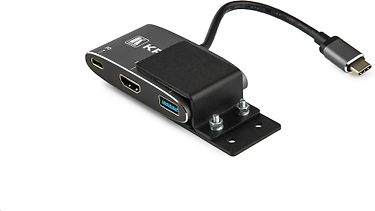 Kramer USB-C MultiPort 4K HDMI -adapteri, harmaa, kuva 4