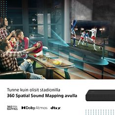 Sony HT-A3000 3.1 Dolby Atmos Soundbar -äänijärjestelmä, kuva 10