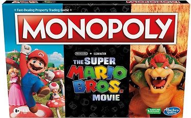 Monopoly Super Mario Movie -lautapeli, englanti