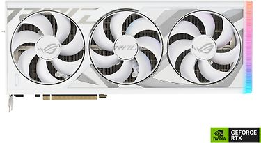 Asus GeForce ROG-STRIX-RTX4090-O24G-WHITE -näytönohjain, valkoinen